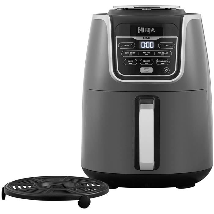 NINJA MAX AF160EU - Friggitrice senza olio - 6 modalit� di cottura preimpostate - Cestello grande capacit� 5,2L - 1750W