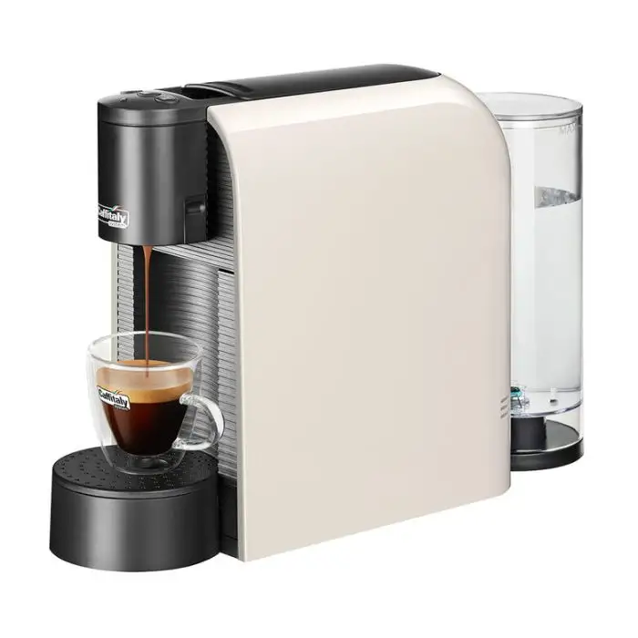 Caffitaly Volta Macchina da caffè con 96 capsule e kit pulizia - Bianca