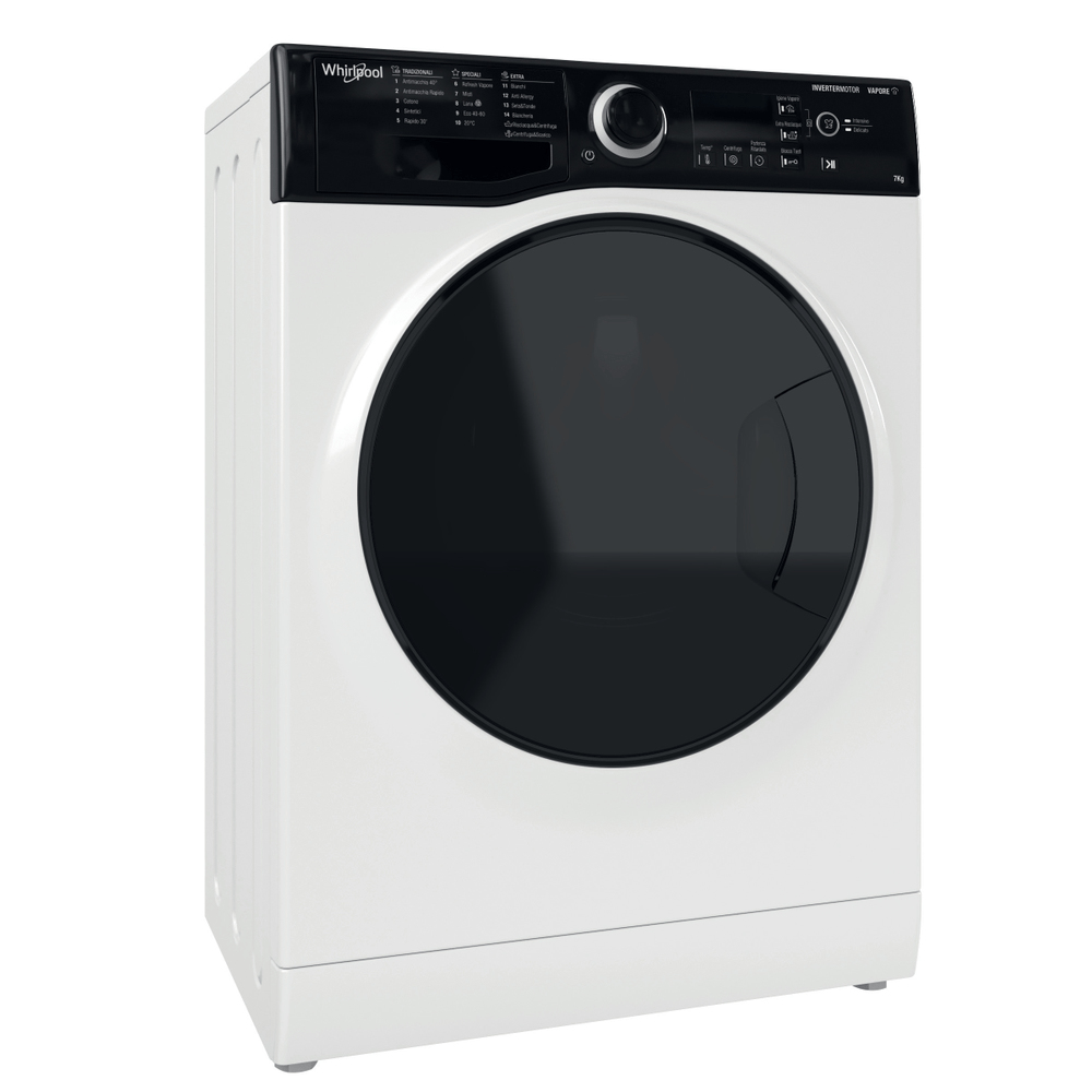 Machine à laver Whirlpool Slim 7 kg STEAM INVERTER B 1200 tr/min WSB 725 D IT