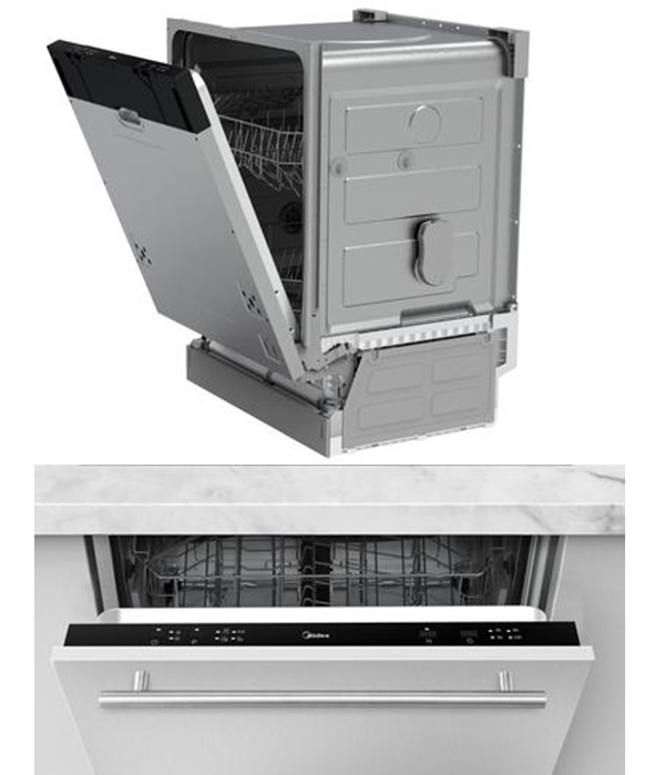 MIDEA BUILT-IN DISHWASHER 12 PLACE SETTINGS AND MID60S101-IT
