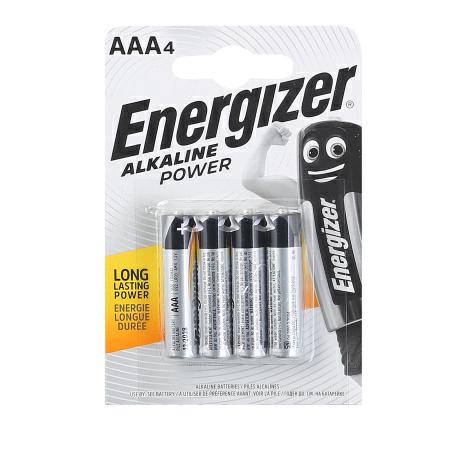 ENERGIZER PILE MINI STILO AAA POWER ALCALINE 4PZ