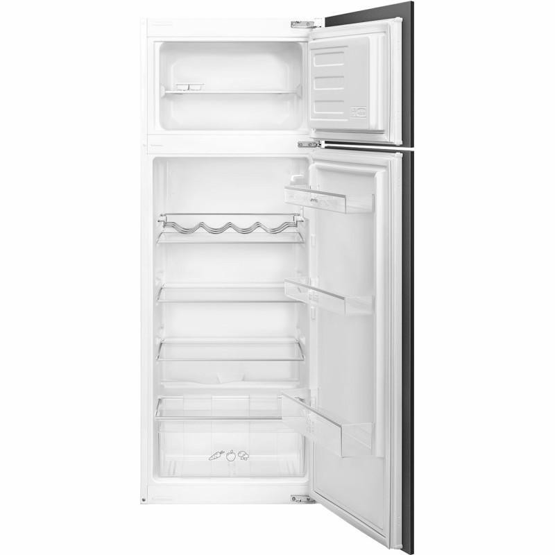 SMEG BUILT-IN DOUBLE DOOR FRIDGE 220 LT AND L54CM H144CM D8140E