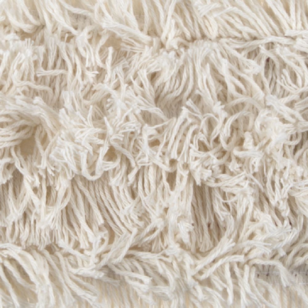 Boîte de 5 franges en coton avec lacets de 130 cm.