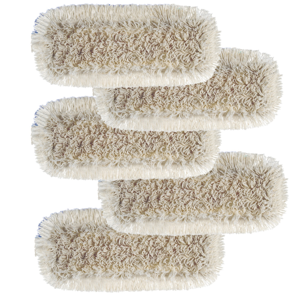 Boîte de 5 franges Velcro System en coton de 60 cm.