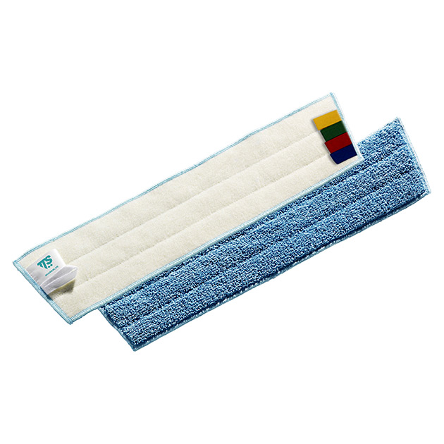 Système Velcro Microblue avec frange de 60 cm.