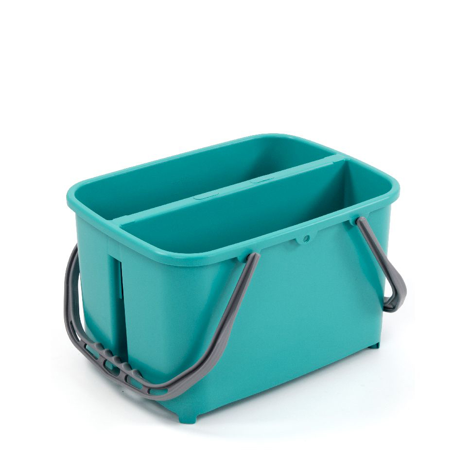 Seau double vert mince de 11+11 Lt. 