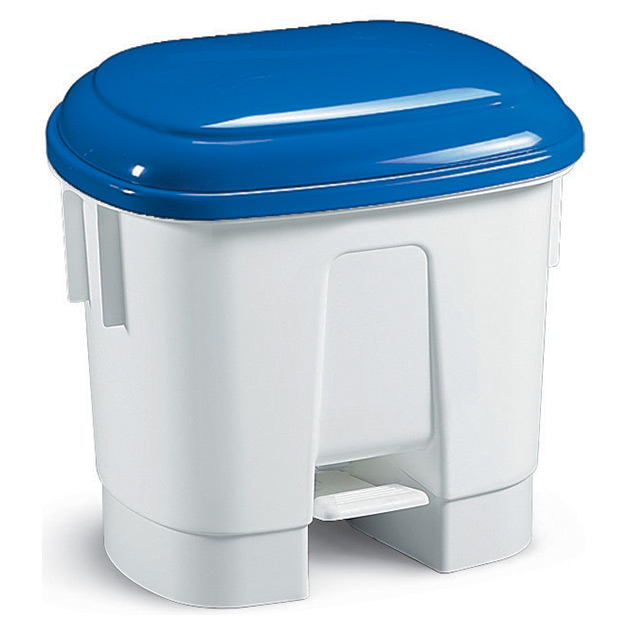 Poubelle Derby bleue de 30 litres