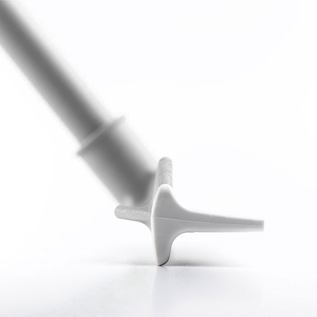 Racloir Dike blanc 75 cm