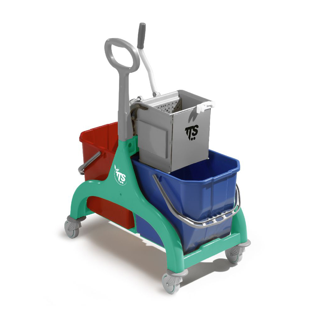 Chariot de nettoyage professionnel Nick Green double 30 litres