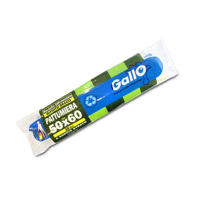 Rouleau de 20 sacs à déchets secs de 50 x 60 cm