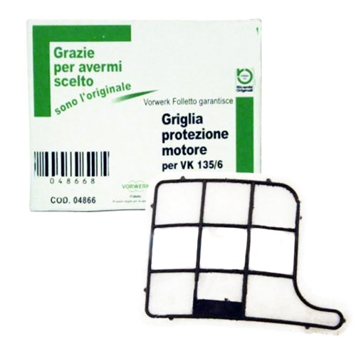 Grille de protection moteur pour Folletto VK 135 - VK 136