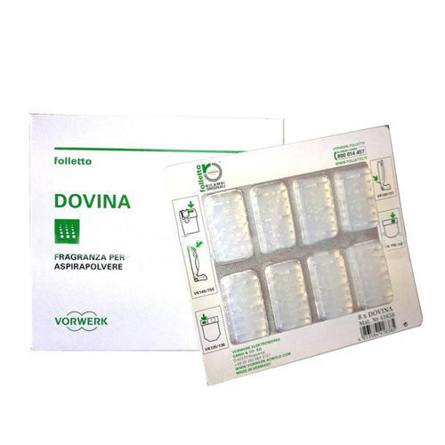 Pack de 8 parfums Dovina pour Vorwerk Goblin