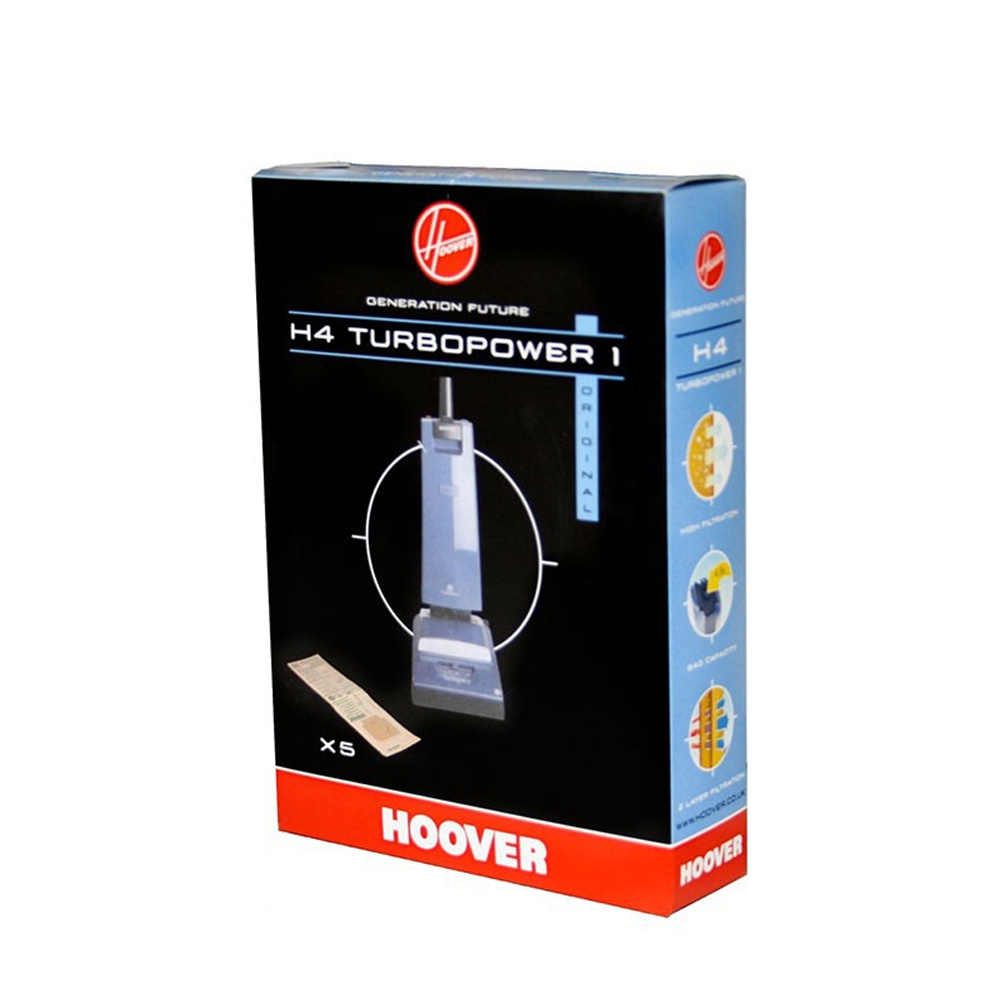 Paquet de 5 sacs en papier H4 Turbopower