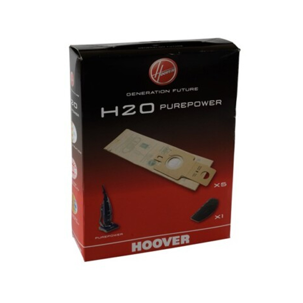 Paquet de 5 sacs en papier Purepower H20