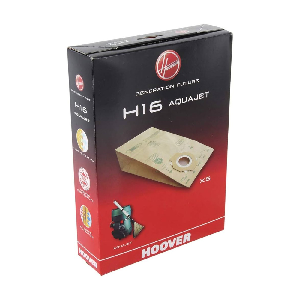 Paquet de 5 sacs en papier H16 Aquaplus