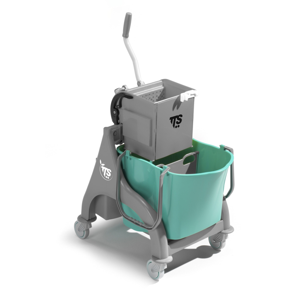 Chariot gris Nick 28 litres.