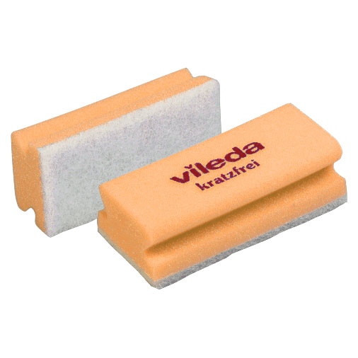 Éponge en polyuréthane anti-rayures Glitzi, jaune