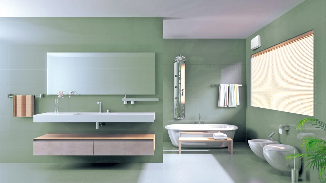 Aspirateur de salle de bain Vortex Micro de 80 mm de diamètre