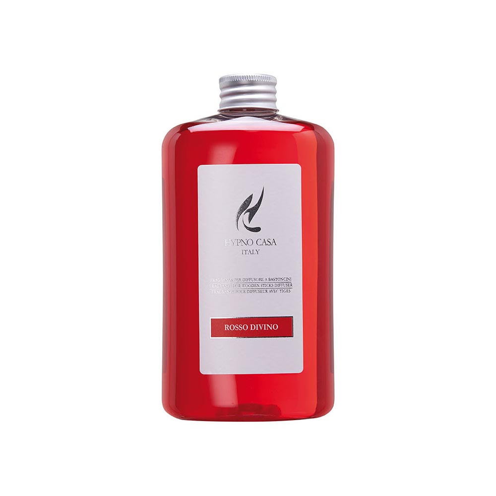 Recharge colorée Divine Red 500 ml pour diffuseur en stick