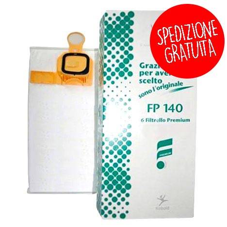 Lot de 6 sacs Folletto VK 140 - VK 150 - LIVRAISON GRATUITE