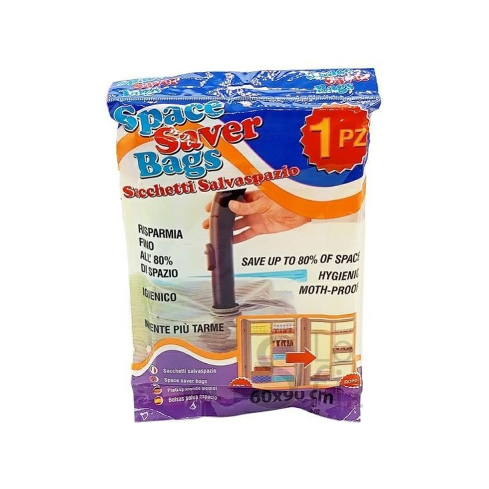 Sac aspirateur peu encombrant de 60 x 90 cm