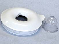 COUVERCLE ET DISTRIBUTEUR GRIS