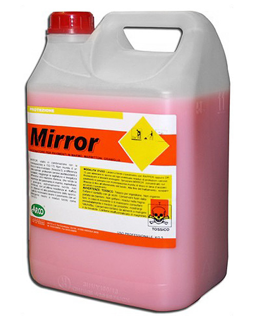 Miroir régénérant pour sols en marbre