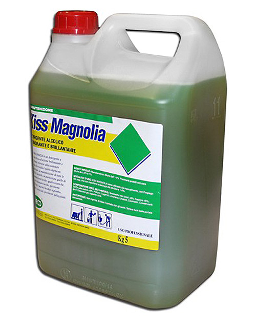 Déodorant et nettoyant alcoolisé Kiss Magnolia avec note de magnolia