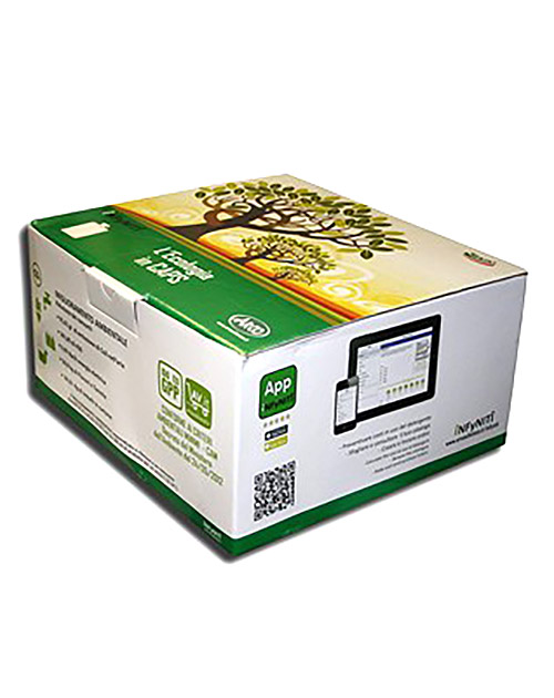 Boîte de 15 boîtes unidoses Infyniti Eis de 100 ml. et un flacon de 750 ml.