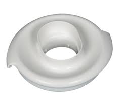 Couvercle de bol blanc