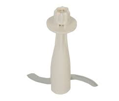 Couteau à découper blanc