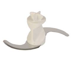 Couteau à découper blanc