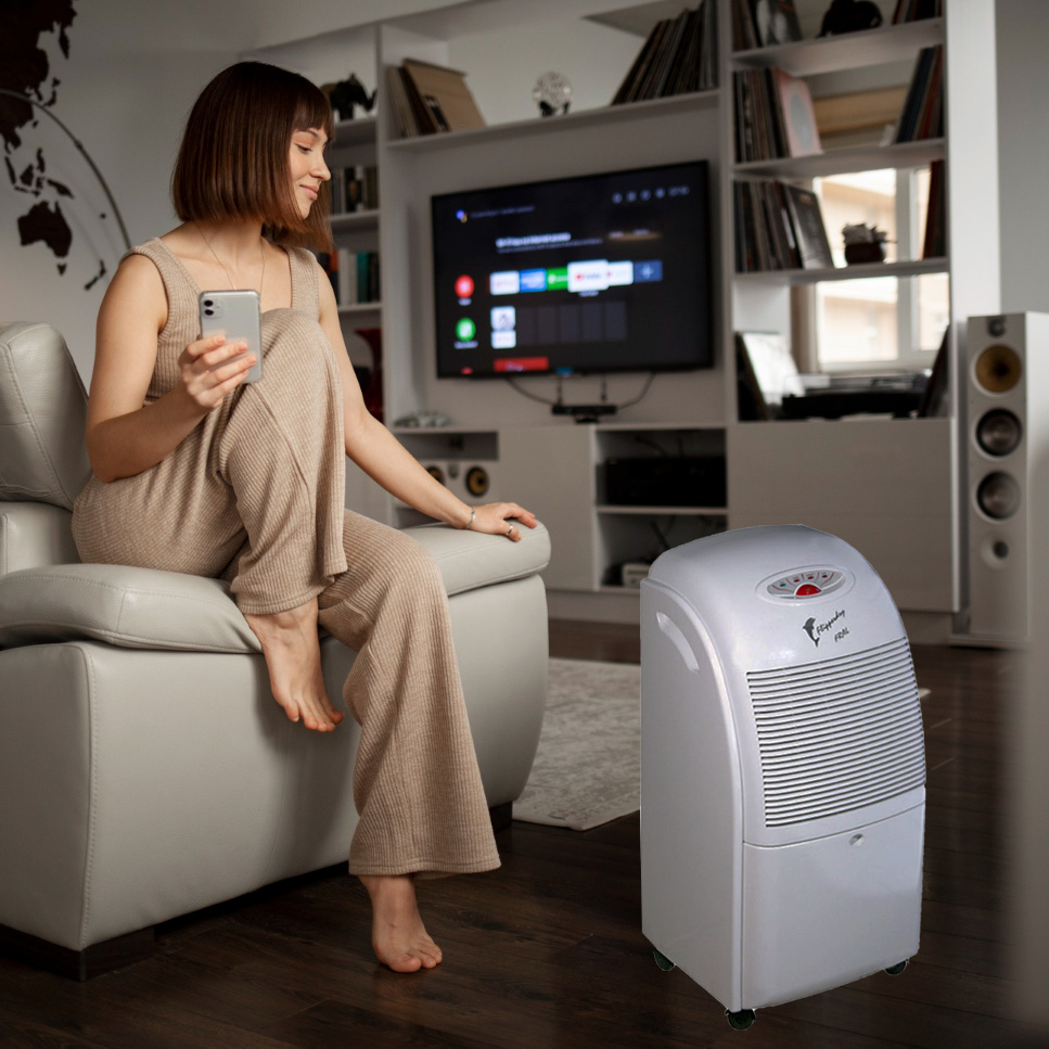 Nouveau déshumidificateur blanc Flipperdry 300