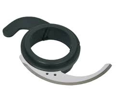 Couteau à découper gris