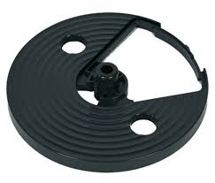 Disque de support de lame gris