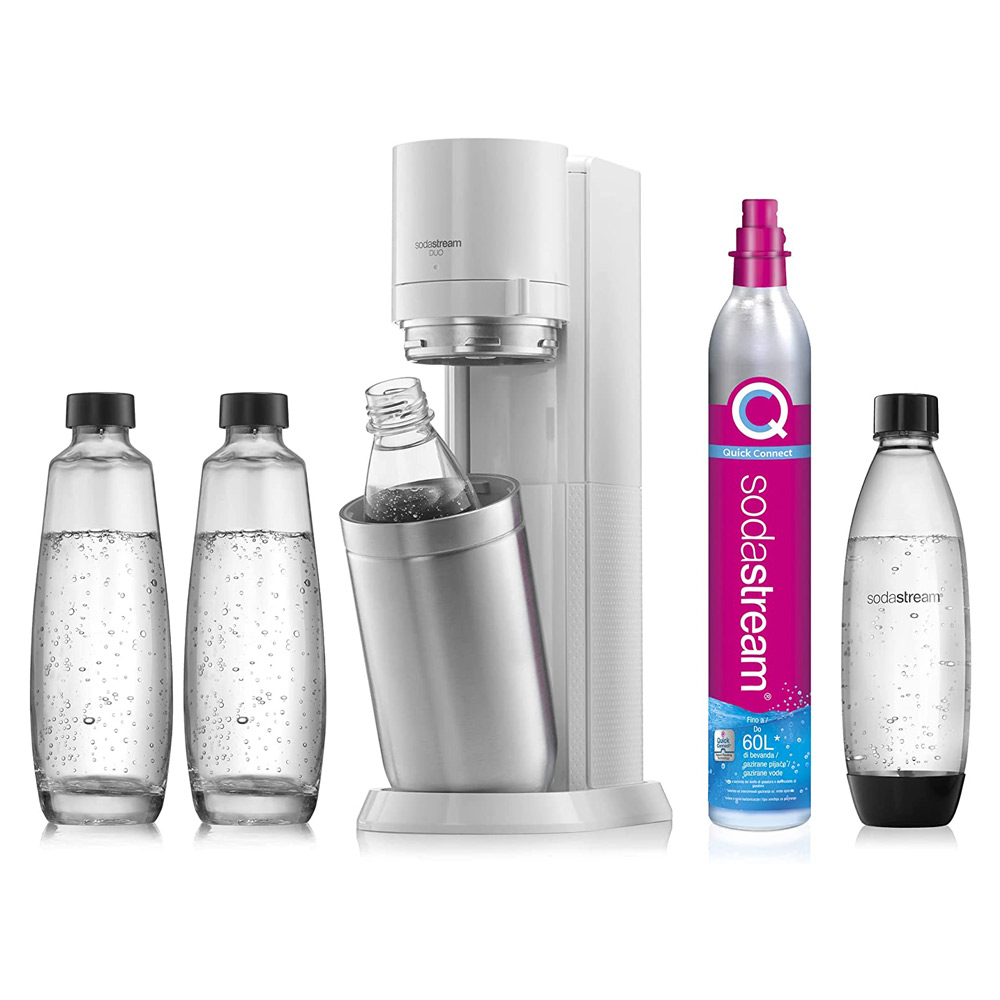 Mégapack blanc SodaStream Duo