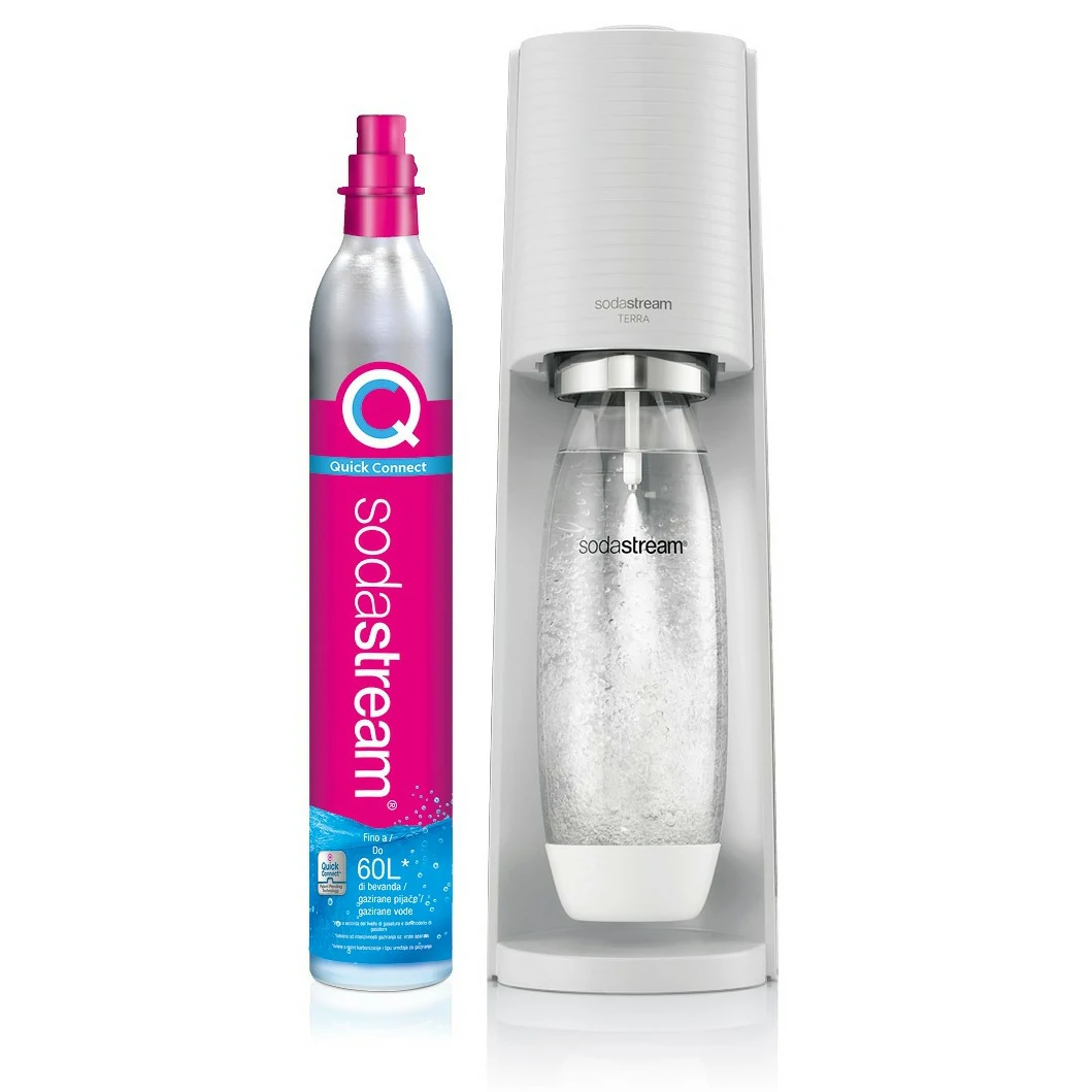Carbonateur blanc Sodastream Terra