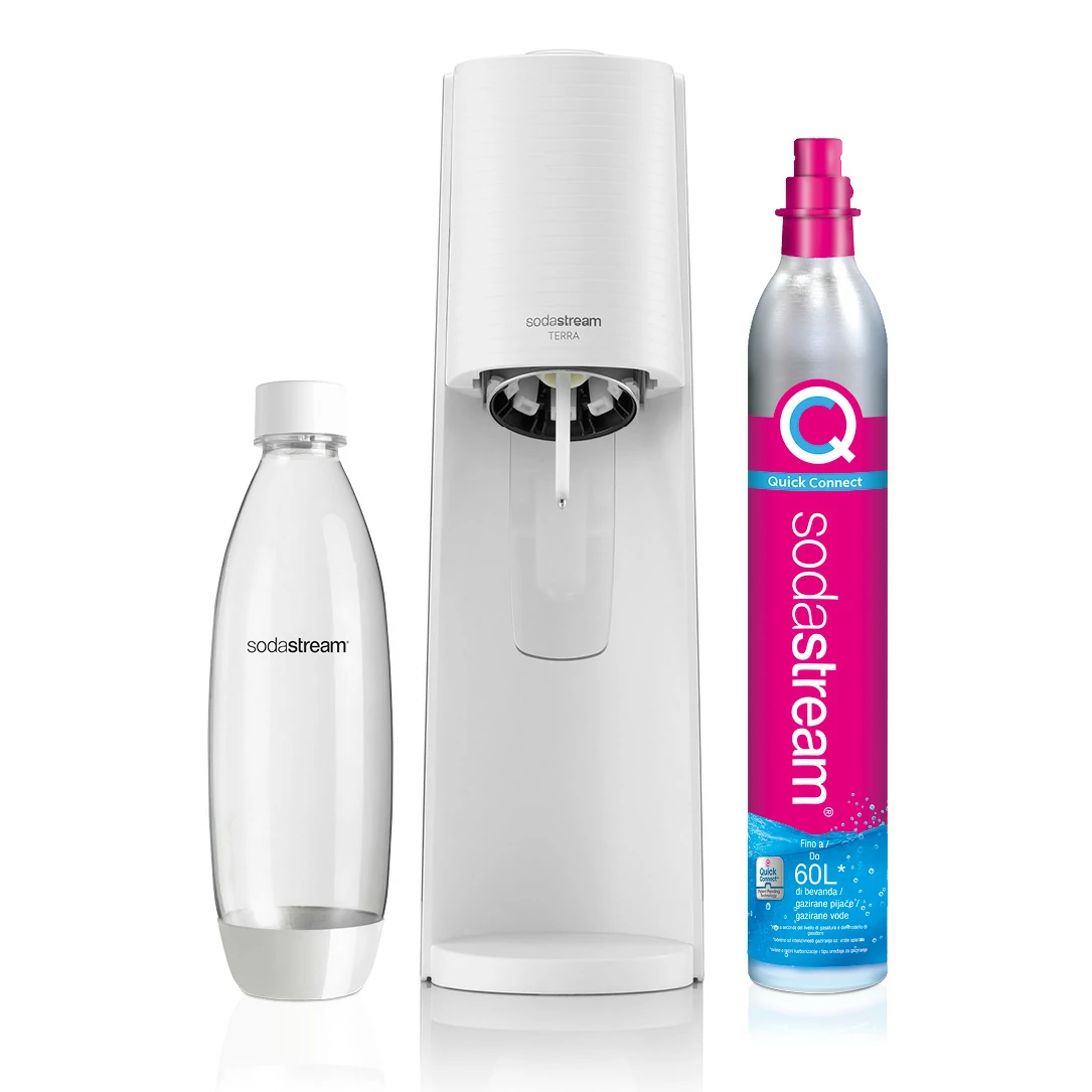 Carbonateur blanc Sodastream Terra