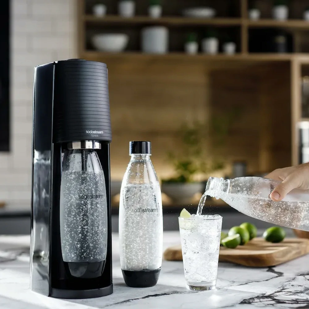 Carbonateur noir Sodastream Terra