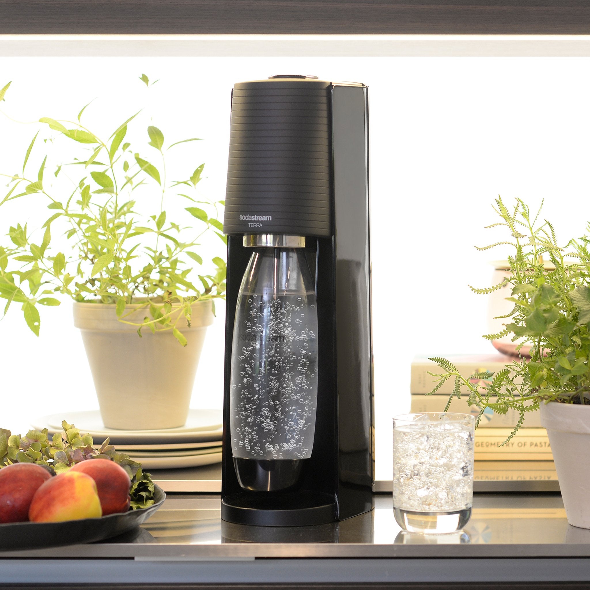 Carbonateur d'eau SodaStream TERRA Mega Pack - Noir