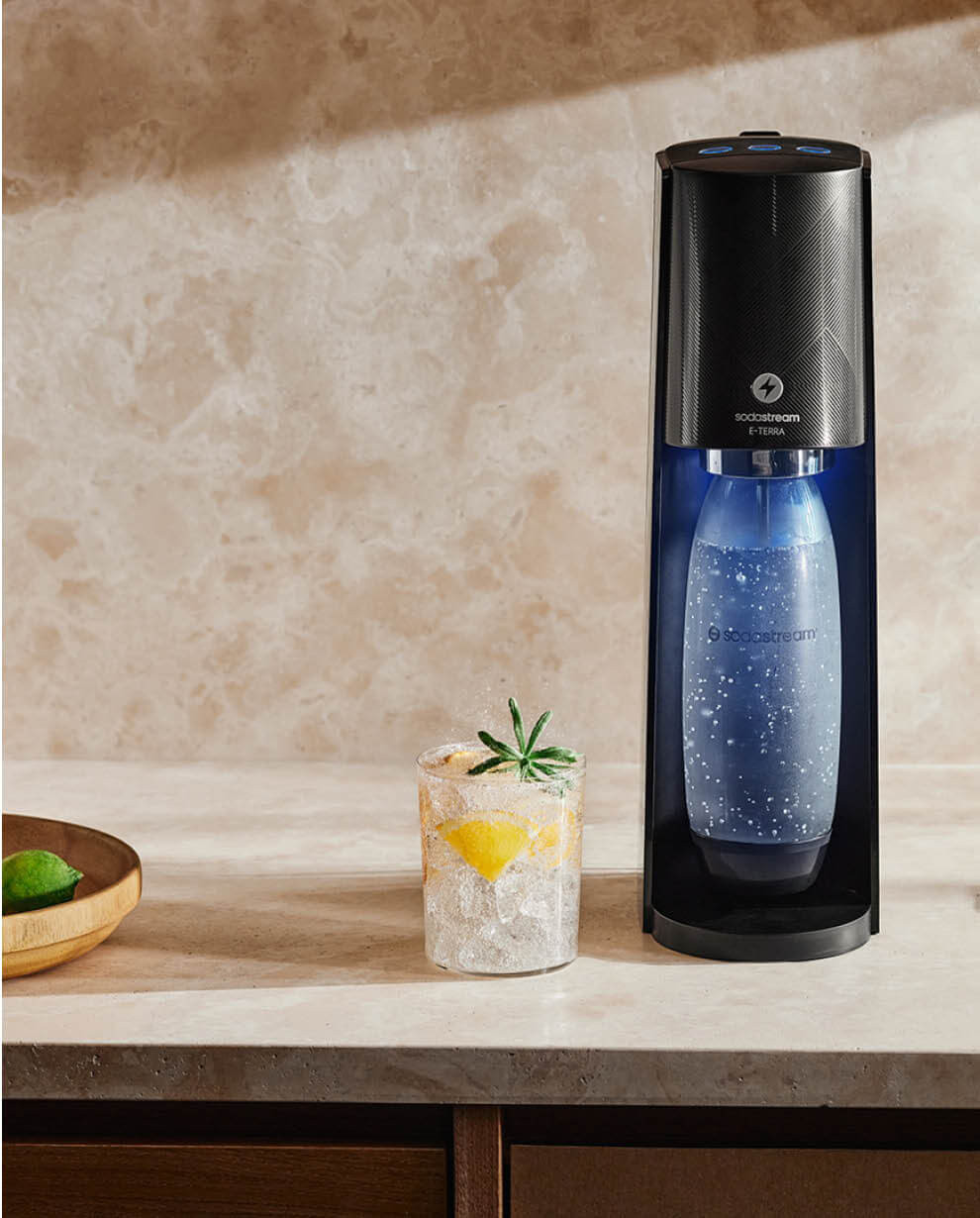 Carbonateur électrique Sodastream E-Terra noir