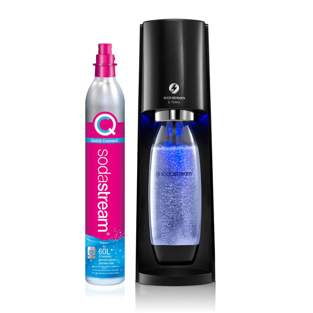 Carbonateur électrique Sodastream E-Terra noir