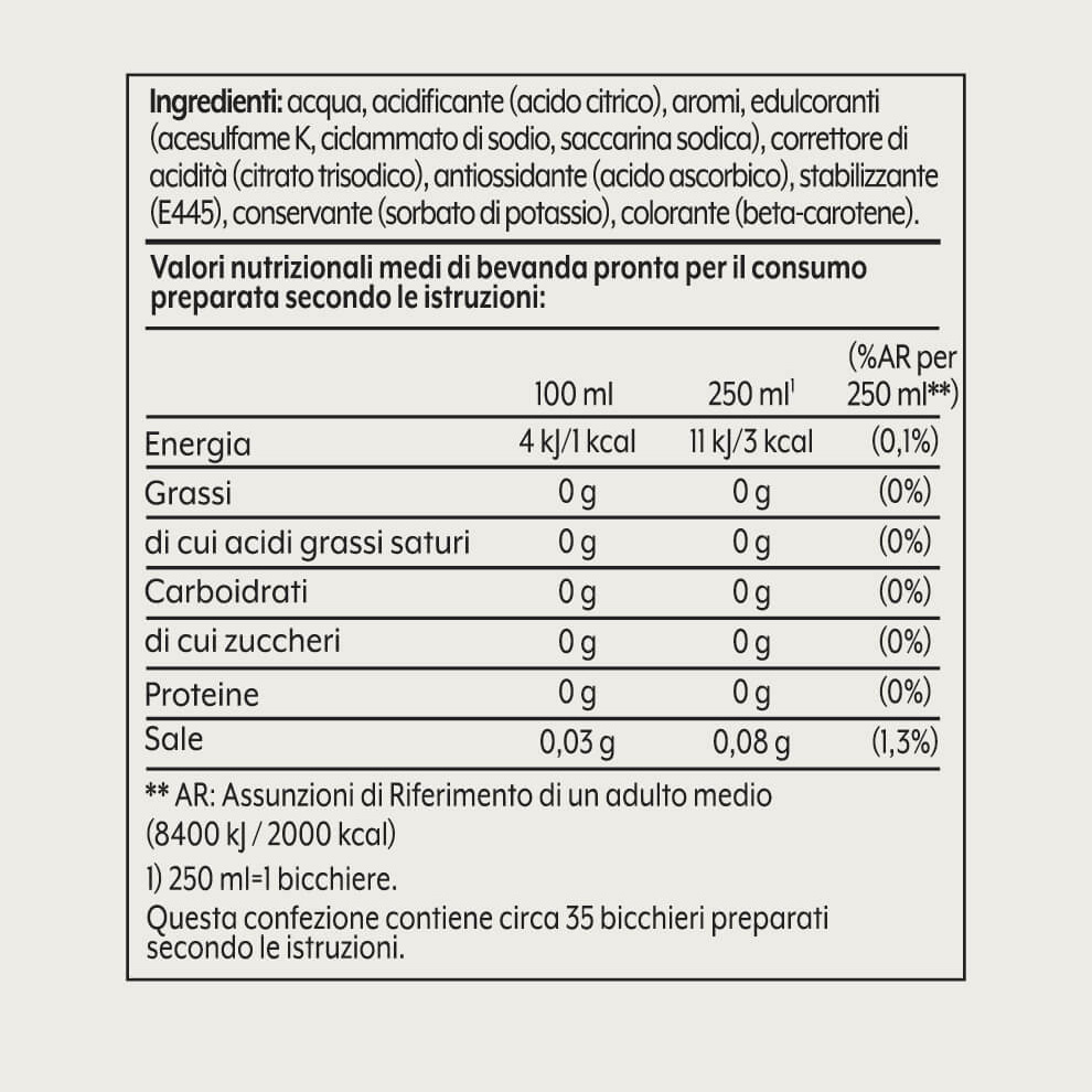 Concentré d'orange Sodastream Zero 440 ml