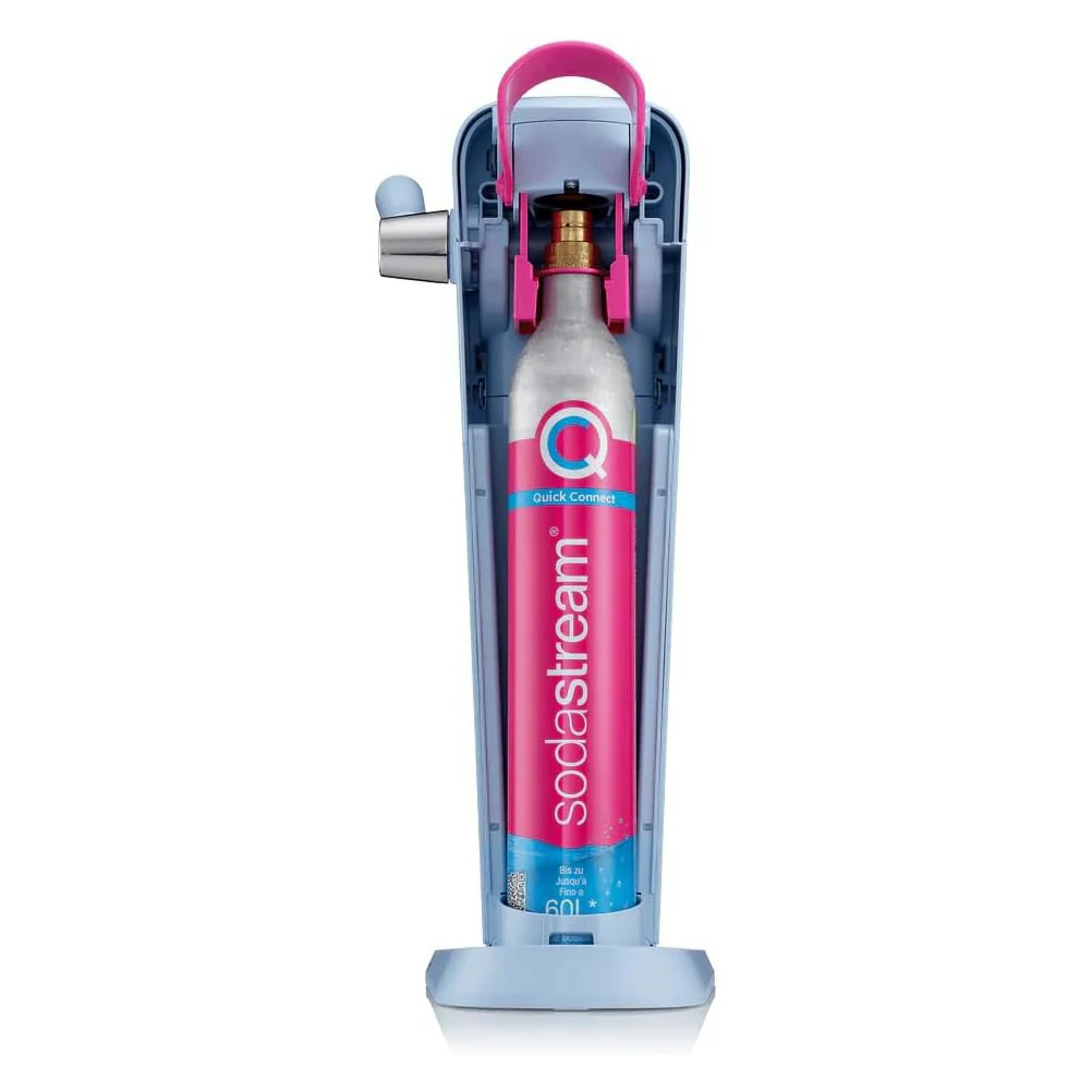 Carbonateur Sodastream Art Misty Blue avec bouteille Sodastream et recharge