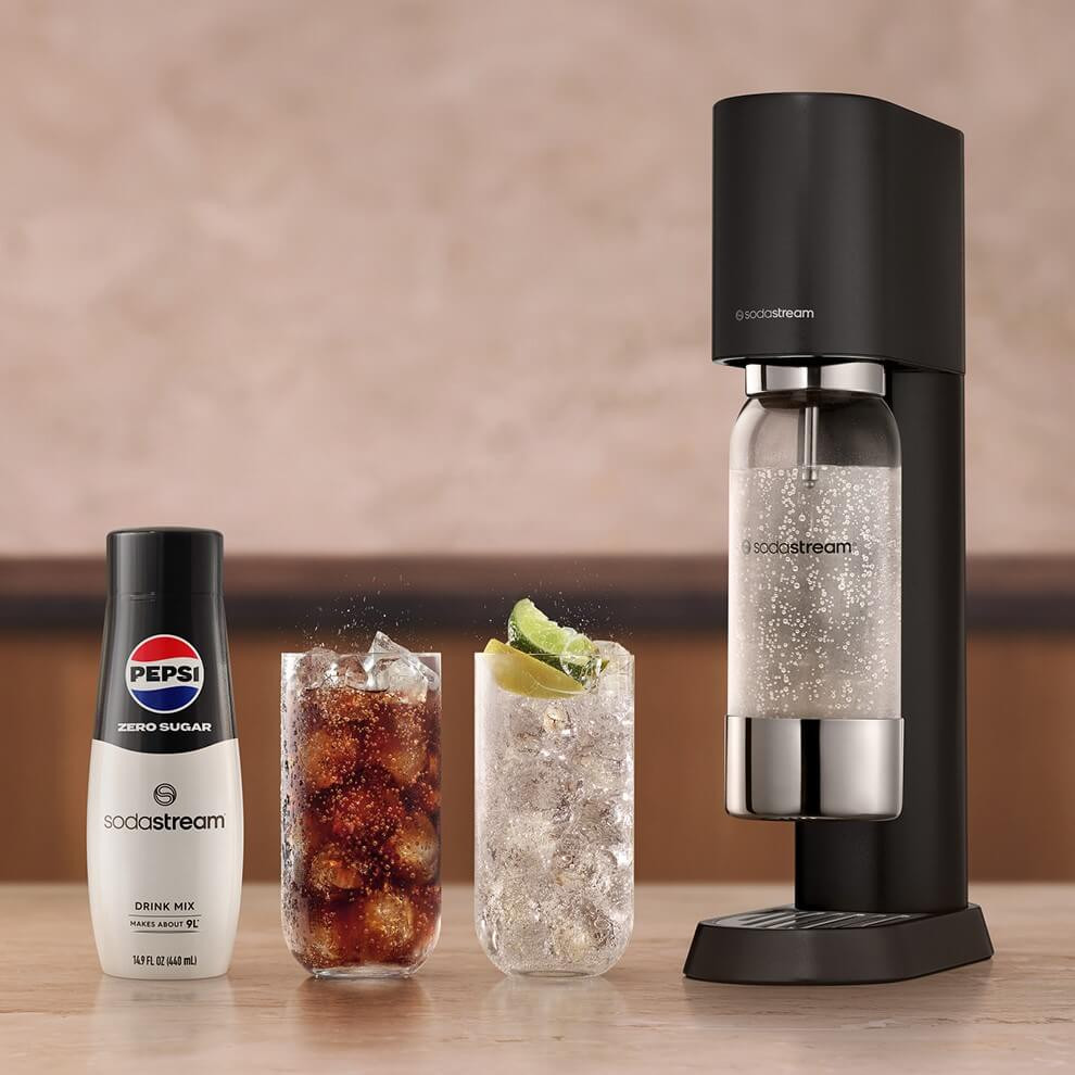 Carbonateur Sodastream Enso Black