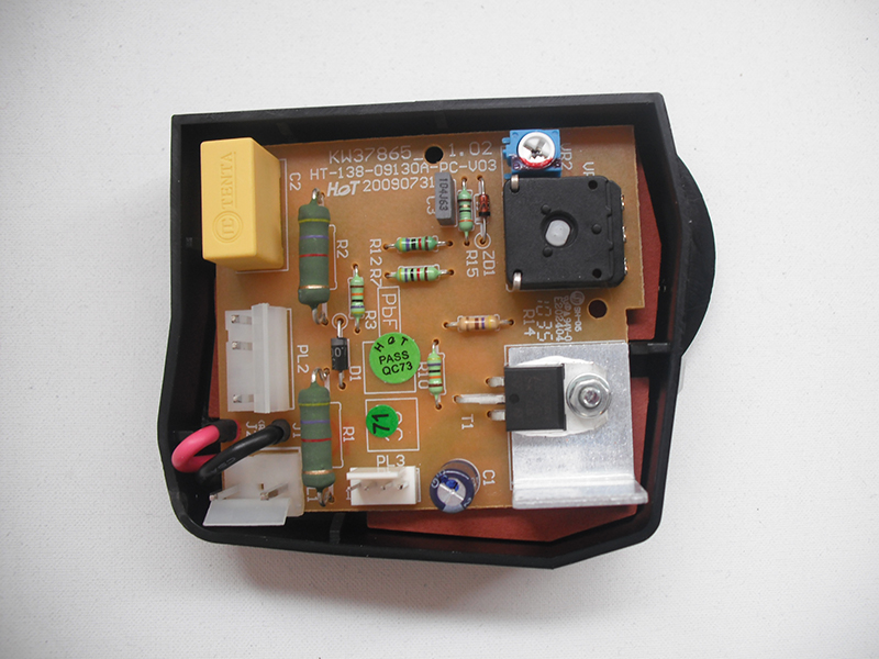 MODULE DE COMMANDE - 120/230 V - AVEC IMPULSION (COUVERCLE TRANSLUCIDE)