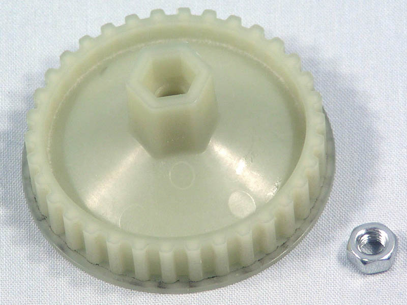 GRANDE POULIE ET ÉCROU M6