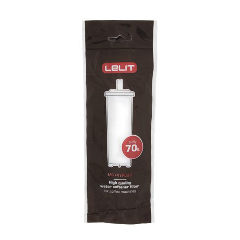 Filtre adoucisseur d'eau en résine cationique Lelit pour réservoir d'eau - 70 L