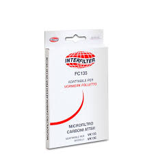Microfiltre à charbon actif pour Folletto VK 135 - VK 136