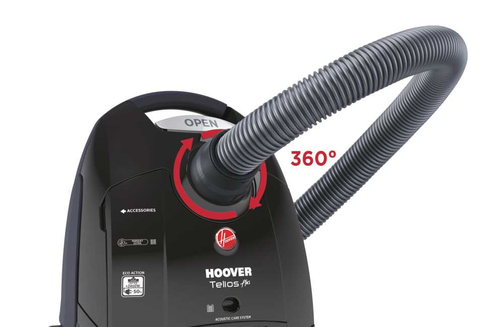 Aspirateur de remorquage avec sac Hoover Telios Plus